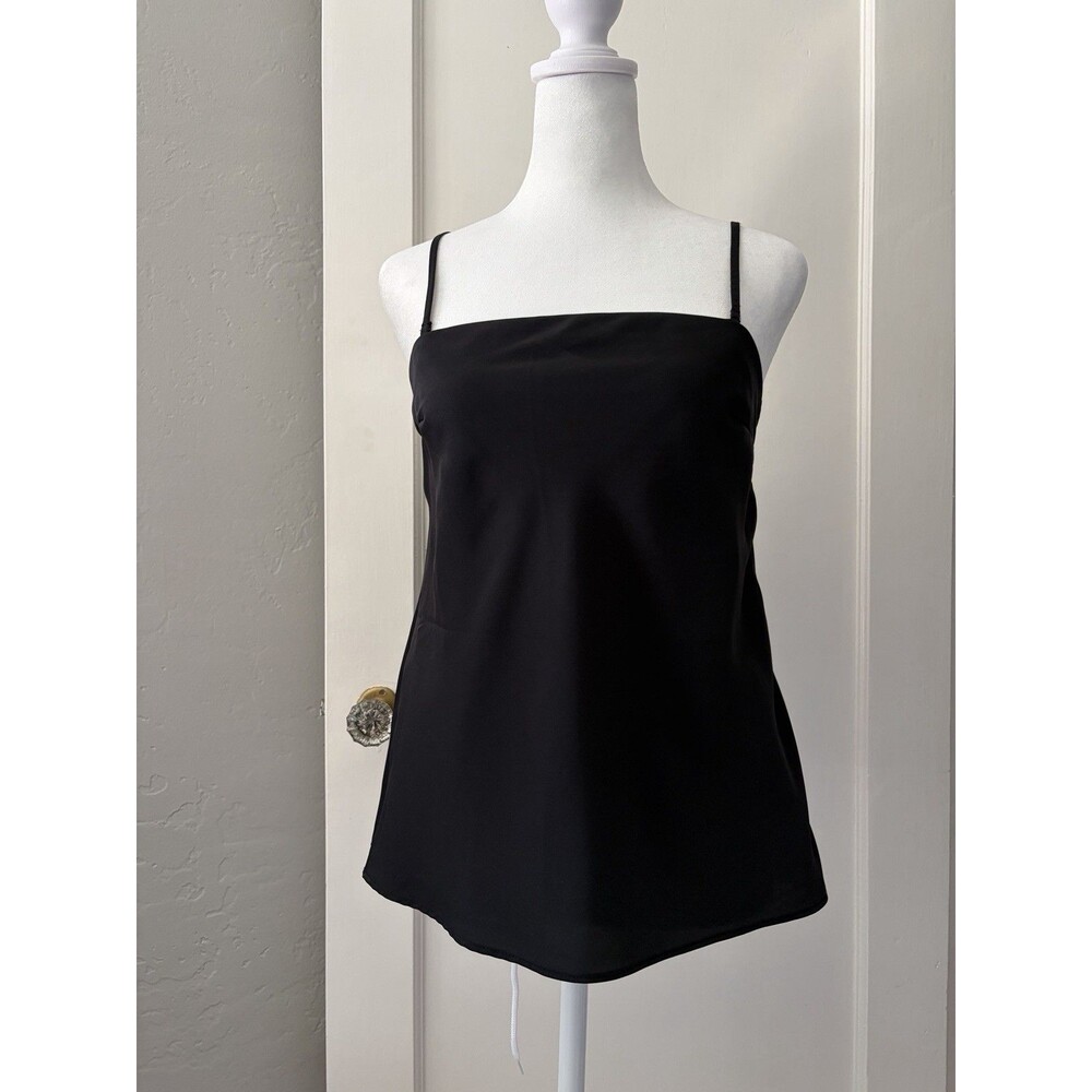 Abercrombie & Fitch Black Strapless Tube Top XS Removable Straps Cami Blouse